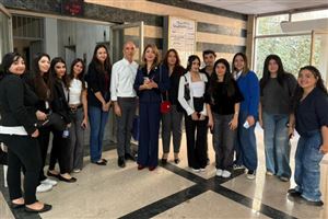 NDU Journalism Students Meet with Ministers and Media Professionals 6